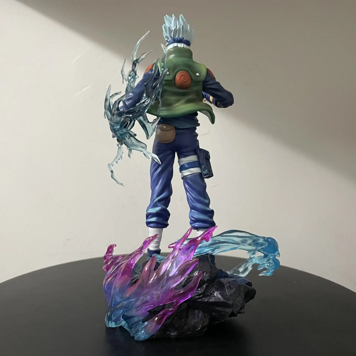 24cm NARUTO Hatake Kakashi Action Figures Pvc 2.0 Anime Statue Desk Ornament Collection Statue Model Decor Room Desk Toys Gift