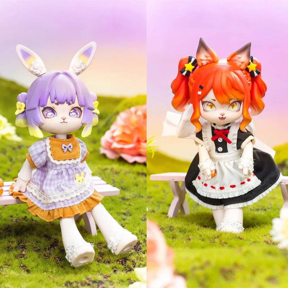 Bonnie Blind Box Toys Cute 1/12 Bjd Obtisu11 Jointed Doll Mystery Surprise Box Action Figure Kawaii Dolls Christmas Gift