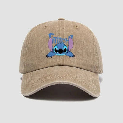 Stitch Cartoon Snapback Hat