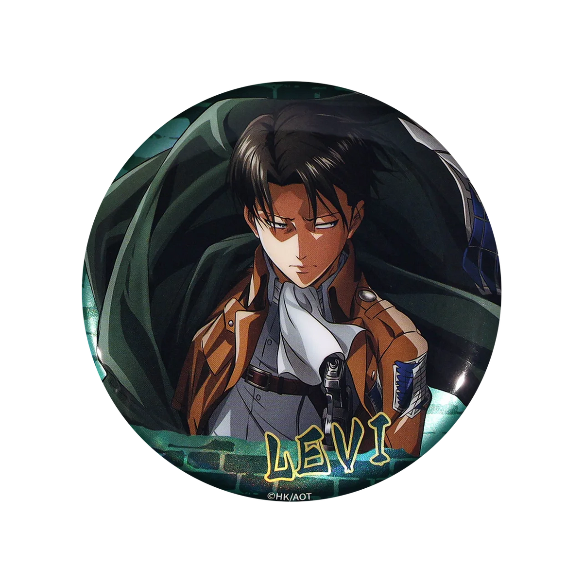 58mm Anime Attack on Titan Eren Jaeger Armin Arlert Erwin Smith Hange Zoe Cosplay COSTUME Badge Pin SPTE Tinplate Brooch﻿ Prop