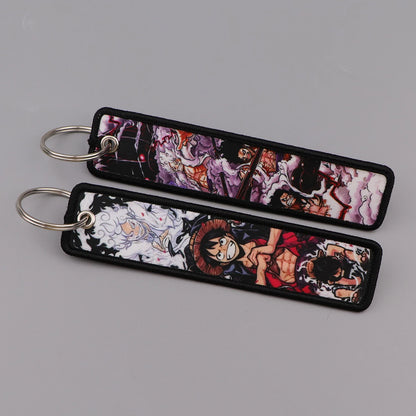 One Piece Straw Hat Keychain