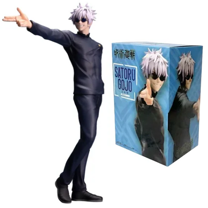 2 kinds 17cm Japanese Anime Jujutsu Kaisen Figure Gojo Satoru Action Figure PVC Model Toys Collectible Statue Standing Kids Gift