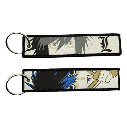 Anime Lock Keychain Pendant