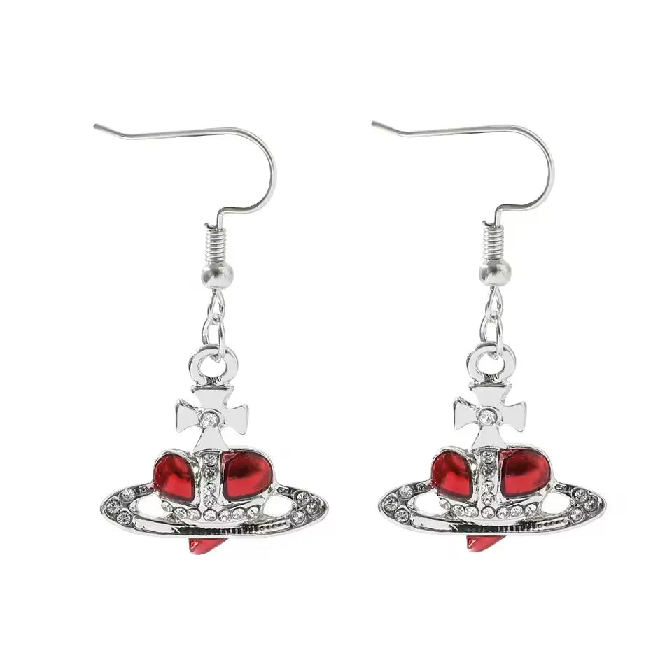 Anime Oosaki Nana Saturn Earrings