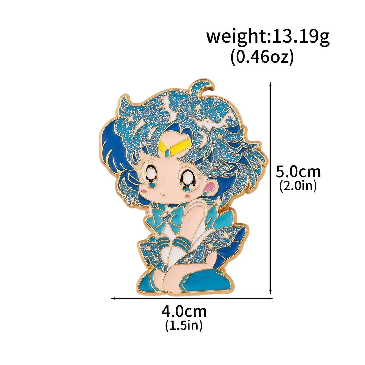 Sailor Moon Tsukino Usagi Enamel Keychain