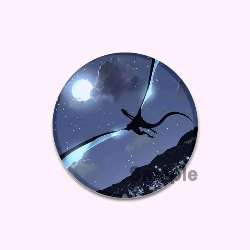 Solo Leveling Cheng Xiaoyu Button Pin