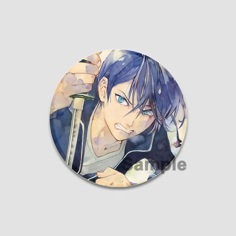Anime Noragami Brooch Pin Cosplay Yato Yukine Cute Cartoon Badges