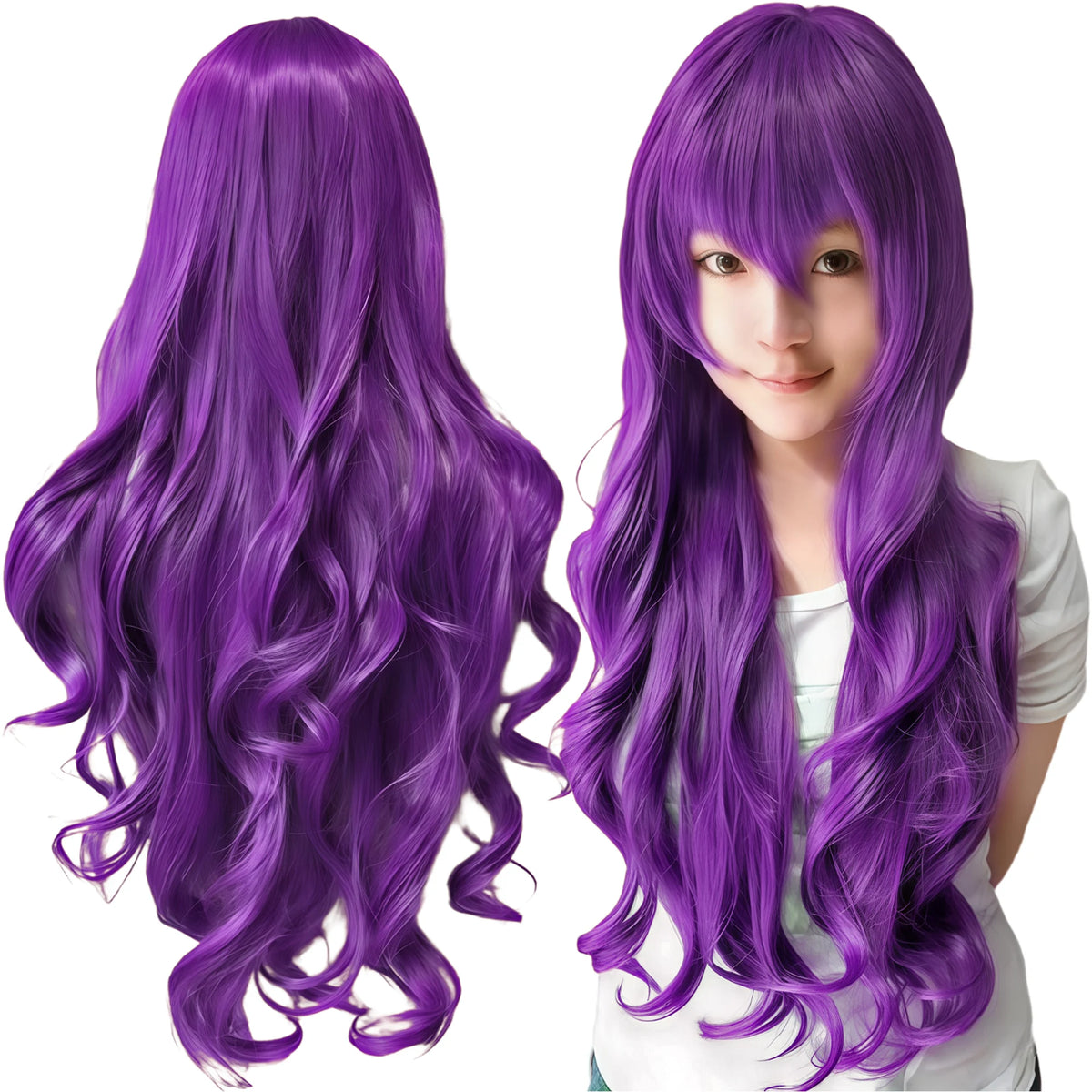 Sailor Moon Sailor Pluto Curly Wig