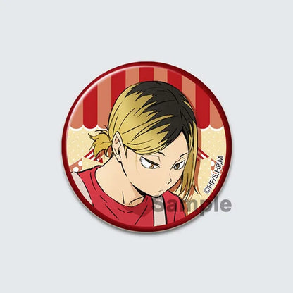 Haikyuu!! Anime Button Pins