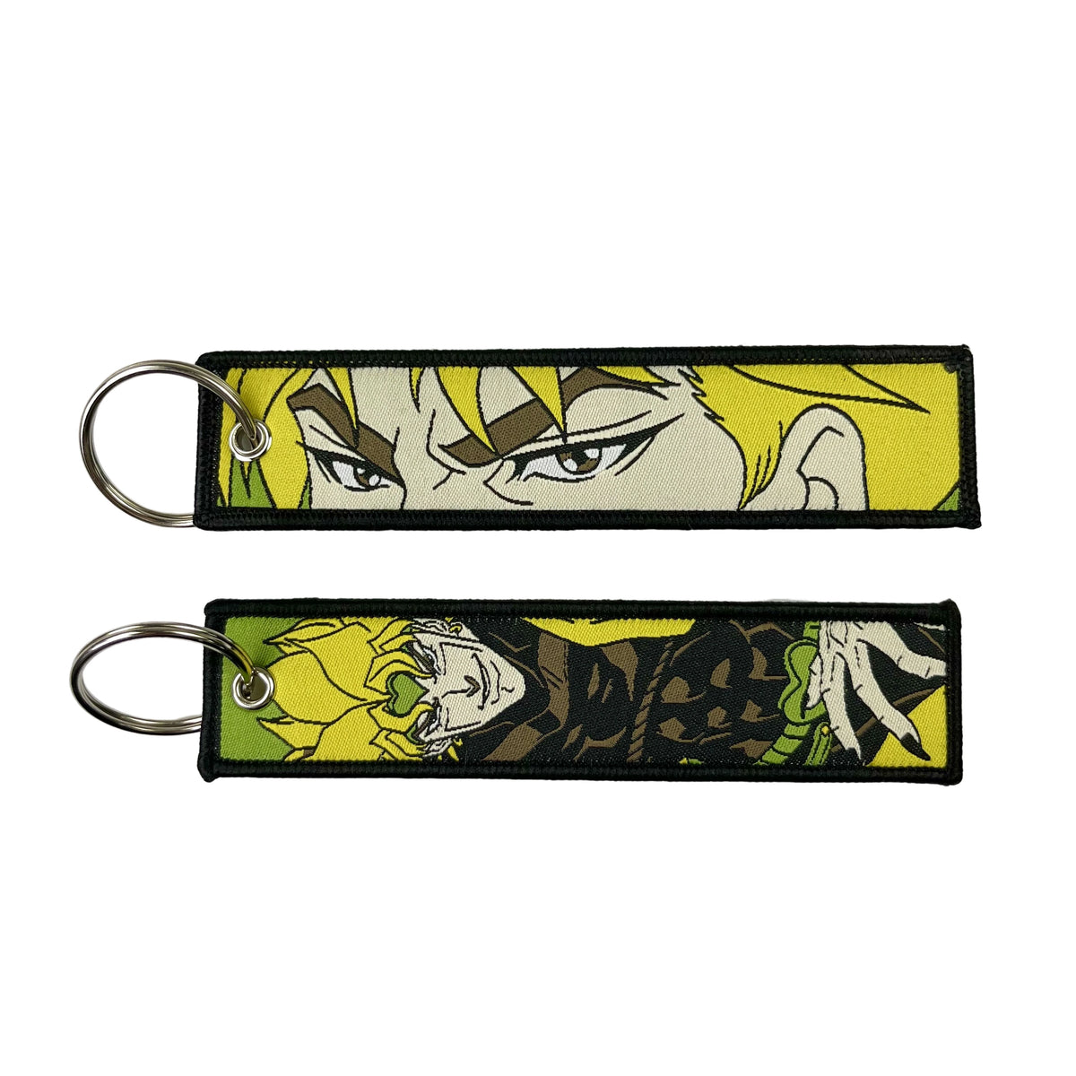 Anime Lock Embroidery Keychain