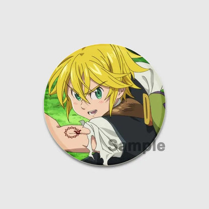 The Seven Deadly Sins Badge Brooch