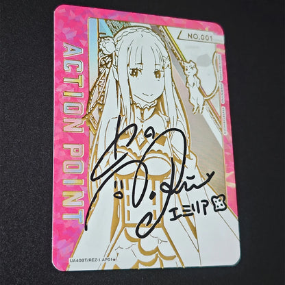 Union Arena Attack On Titan Anime Collection Card Levi Ackerman Hange Zoe Signature Card Textured Refractive Flash Card Kid Gift