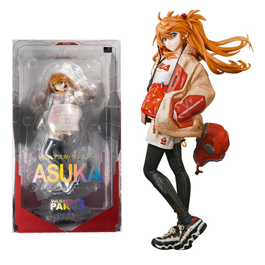 23CM EVA Anime Figure Asuka Langley Soryu Tide Brand Costume