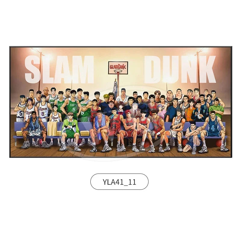 Slam Dunk Cherry Blossom Wall Art