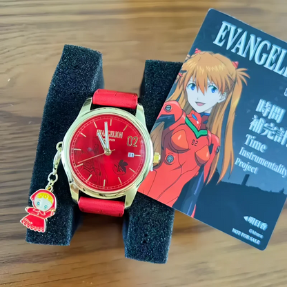 Evangelion Asuka Wrist Watch