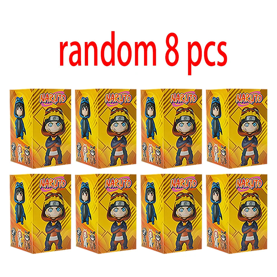 Hot Naruto Blind Box Figures Model Ornament Anime Uchiha Sasuke Sakura Cosplay Action Figurine Model Toys Decorations Gifts