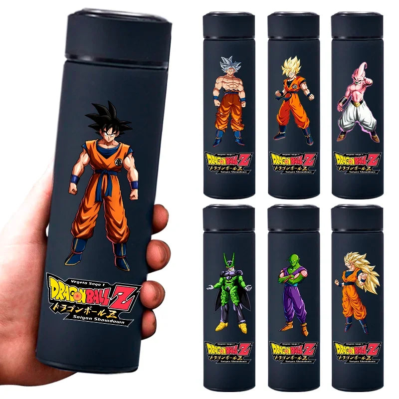 AS 500ML Dragon Ball Anime Stainless Steel Water Bottle Hot Water Ice Water Insulated Cup Portable Leak Proof Outdoor Water Cup