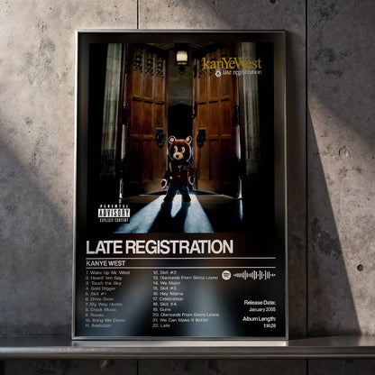 Kanye West Late Registration Poster