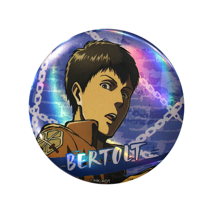 58mm Anime Attack on Titan Eren Jaeger Mikasa·Ackerman Sasha Braus Cosplay COSTUME Badge Pin SPTE Tinplate Brooch﻿ Prop Gilf