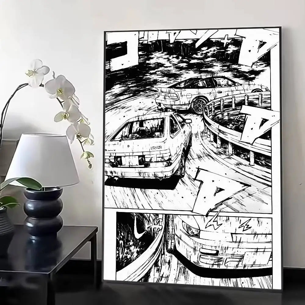 Initial D Poster Sticker