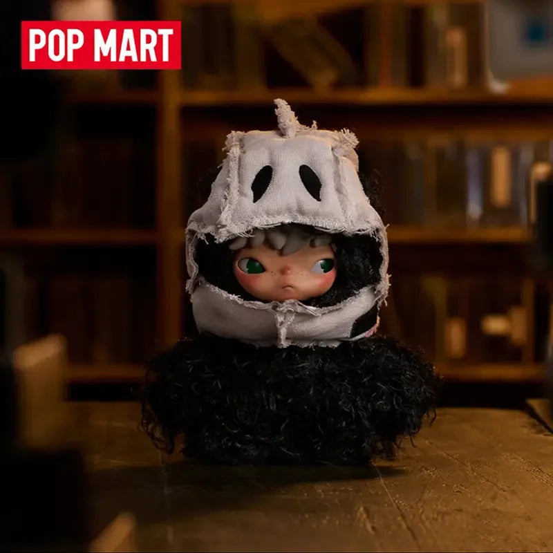 POP MART Hirono After Dark Series Plush Doll Pendant Blind Box Toys Guess Bag Mystery Box Doll Cute Anime Figure Ornament Gift