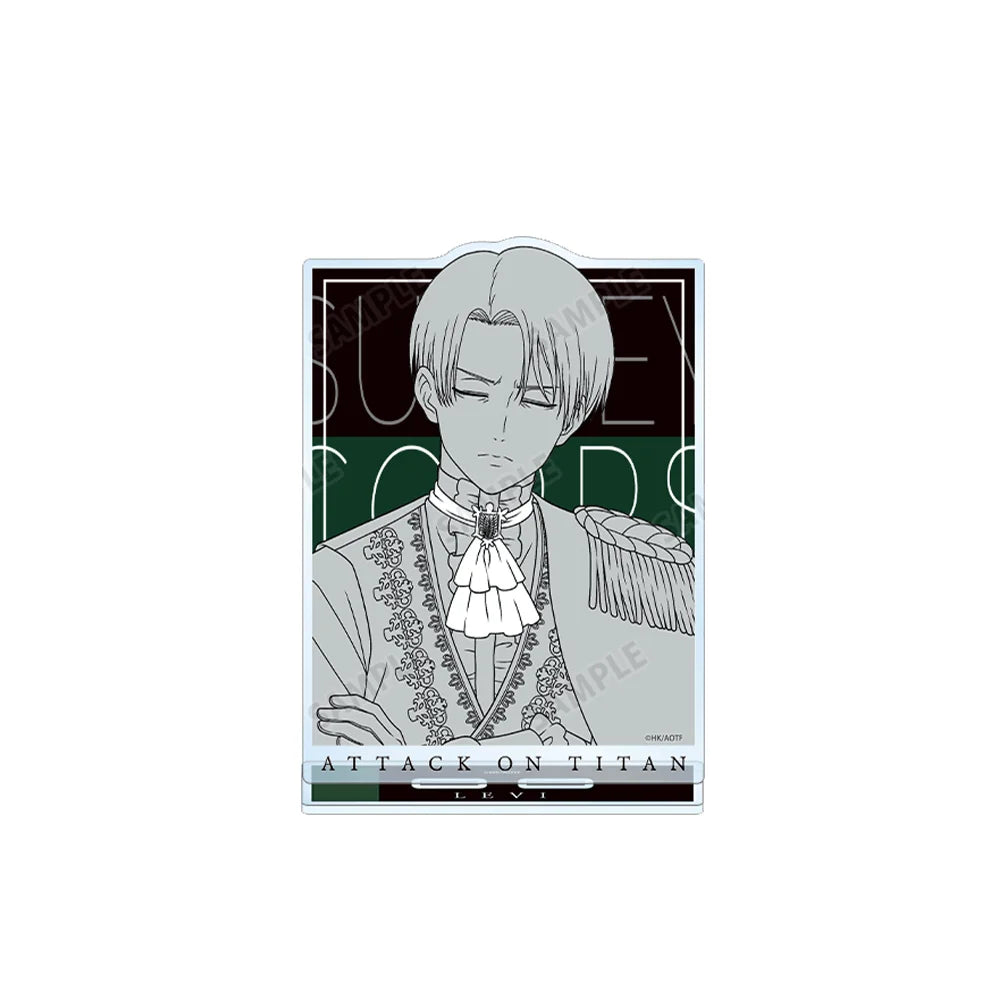 Attack on Titan Levi Ackerman 15cm Acrylic Stand Keychain Figure Desk Display Ornament Anime Fan Merch Gift Toy