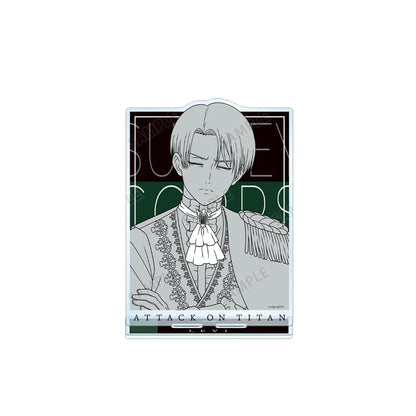 Attack on Titan Levi Ackerman 15cm Acrylic Stand Keychain Figure Desk Display Ornament Anime Fan Merch Gift Toy