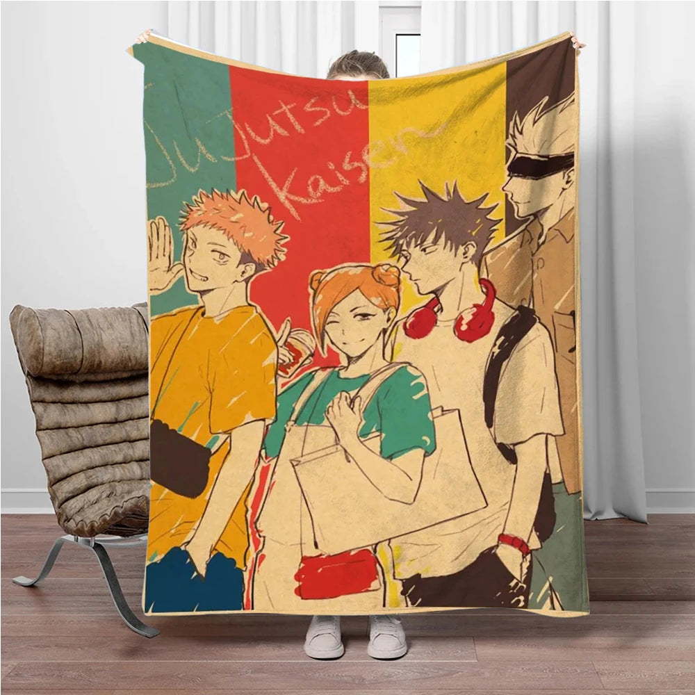 Jujutsu Kaisen Flannel Blanket