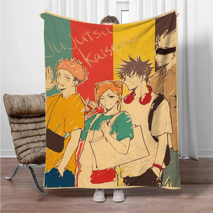 Jujutsu Kaisen Flannel Blanket