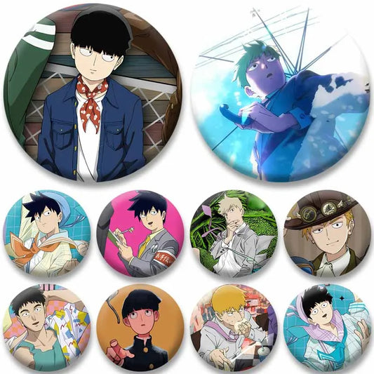 Mob Psycho 100 Shigeo Arataka Brooch