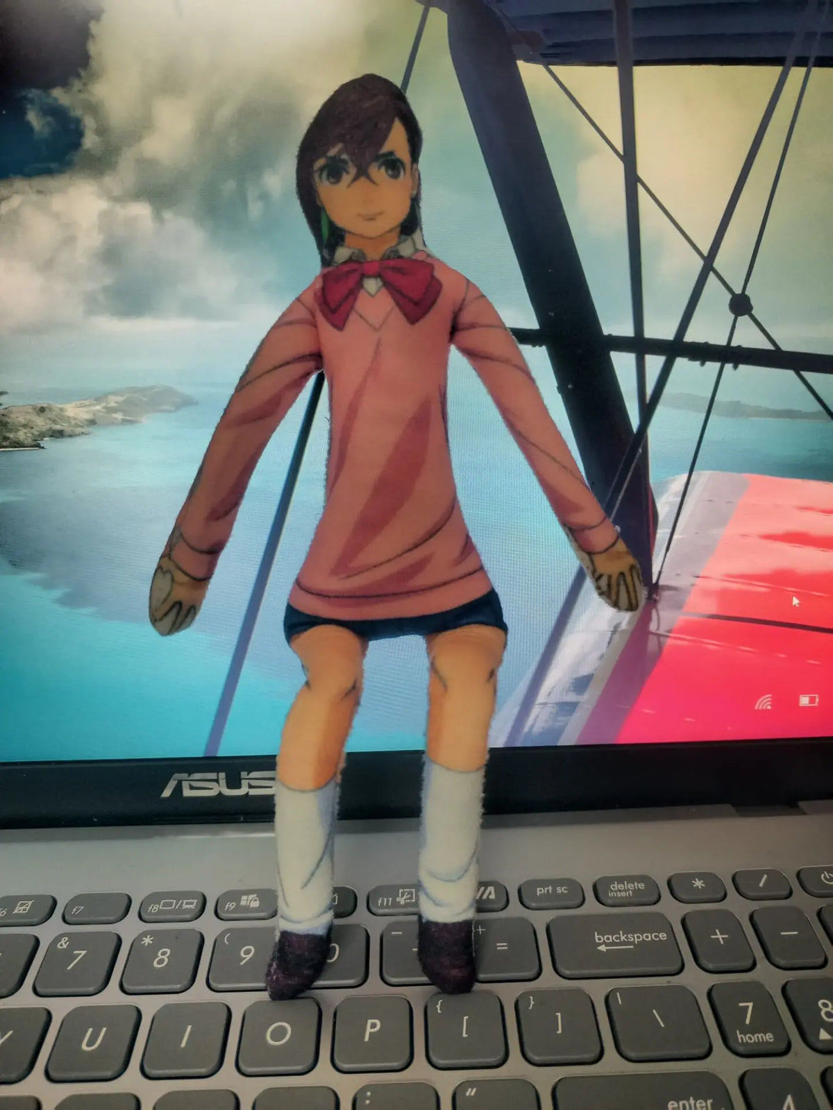 Dandadan Turbo Granny Plush Keychain
