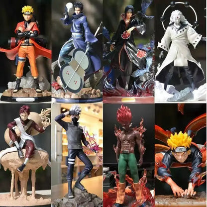 Anime Blind Box Figures One Piece Naruto Dragon Ball Jujutsu Kaisen Demon Slayer Chainsaw Man PVC Collectible Model Toy Gift