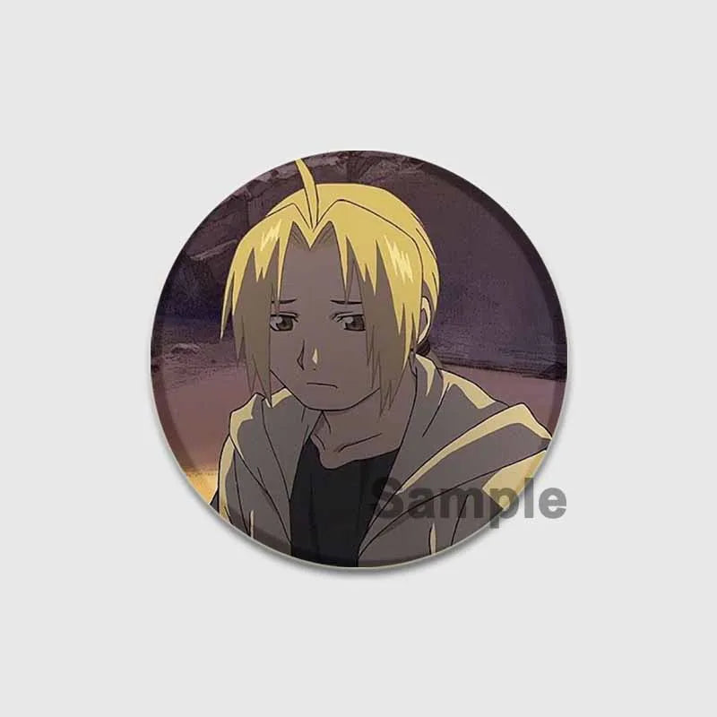 Fullmetal Alchemist Enamel Brooches