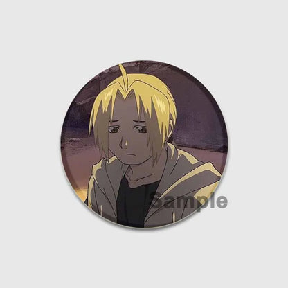 Fullmetal Alchemist Enamel Brooches