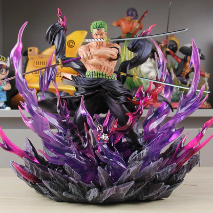One Piece Full Range Jt Statue Th Enraged Zoro Anime Figure Figure Pvc Statue Collection Model Collection Decoration Toys Gifts