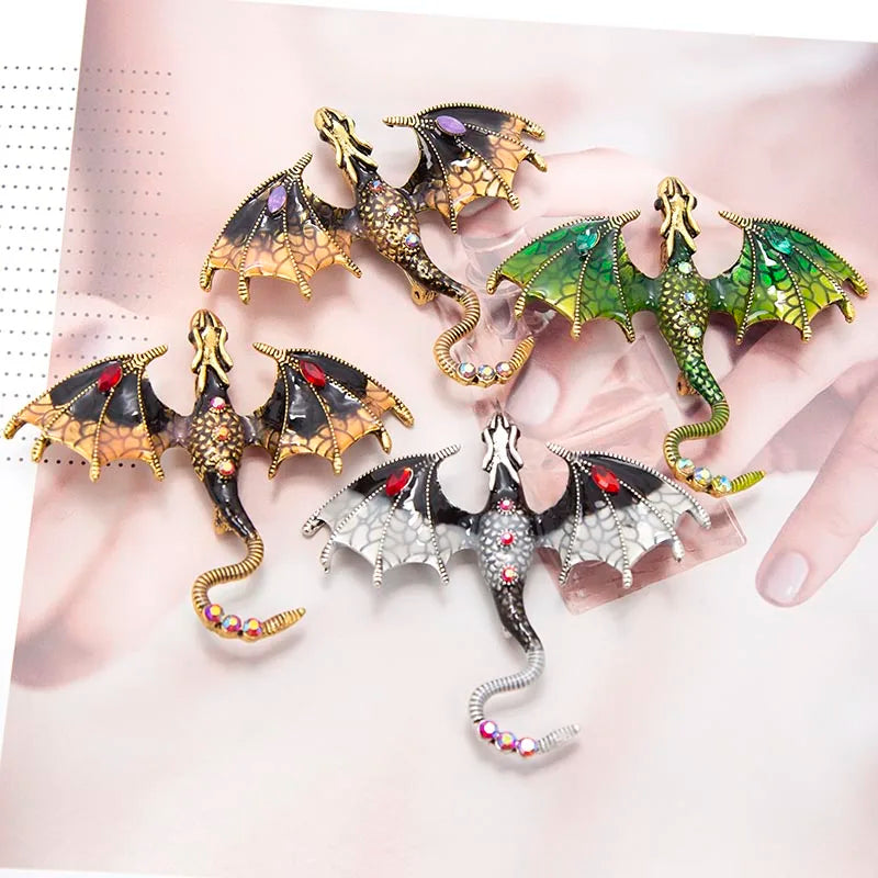 Dragon Colorful Brooch