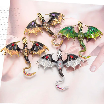 Dragon Colorful Brooch