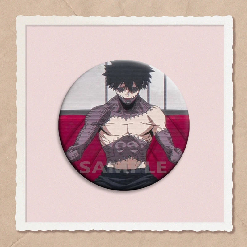My Hero Academia Dabi Button Pin