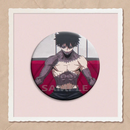 My Hero Academia Dabi Button Pin