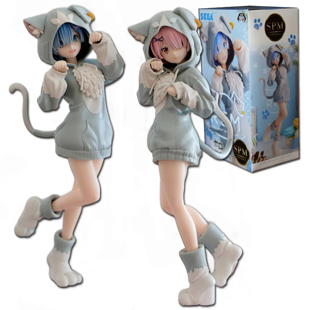 Re:Zero Emilia Cat Figure