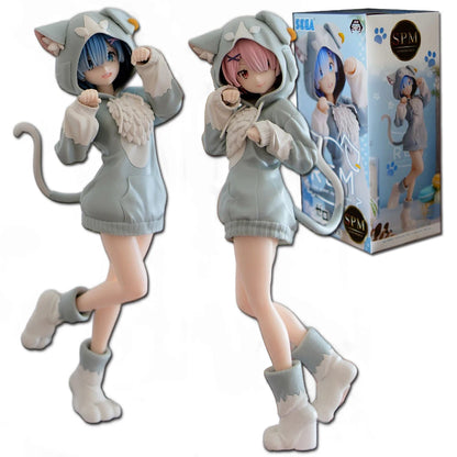 Re:Zero Emilia Cat Figure