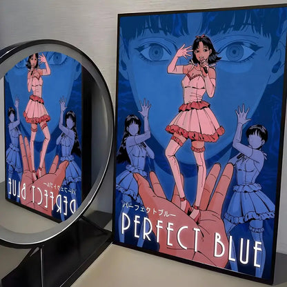 Perfect Blue Poster Wall Art