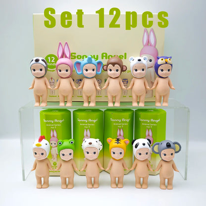 Cute Sonny Blind Box Toys Animal Series Ver.1 Anime Mini Action Figure Cute Doll Ornaments Collection Birthday Christmas Gifts
