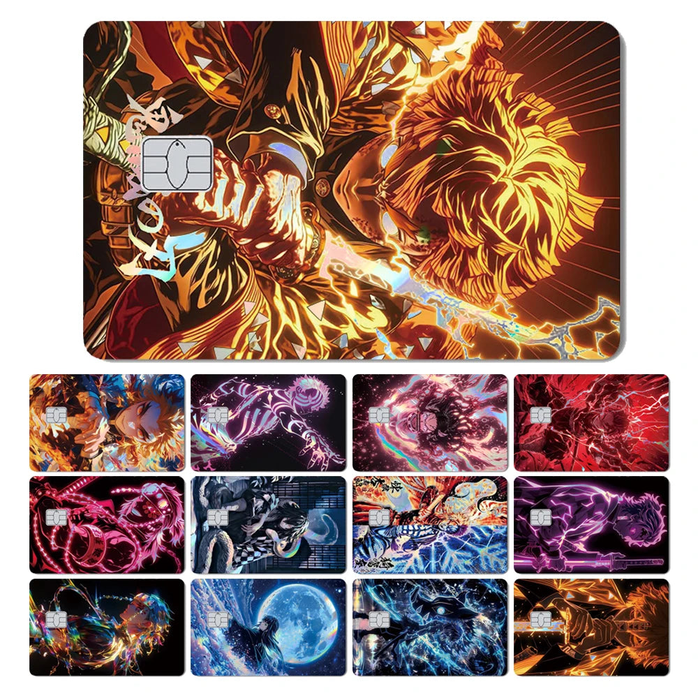 Demon Slayer Shinny Holographic Card Skin