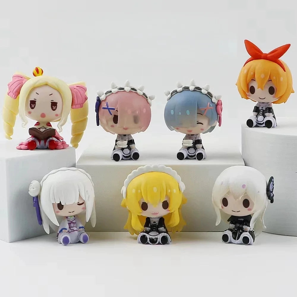 Re:Zero Emilia Ram Statue