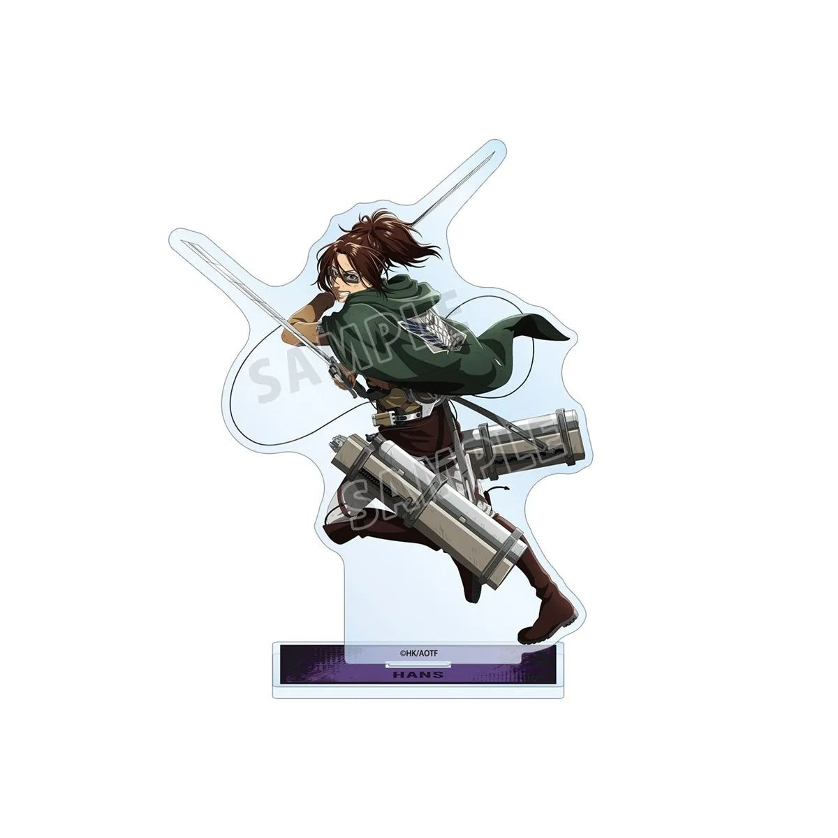 15Cm Acrylic Standee for Attack on Titan Eren Jaeger  Hange Zoe Collection Accessories Desktop Decoration Standing Plates Gift