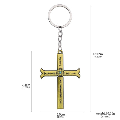 Anime Wanted Black Knife Keychain