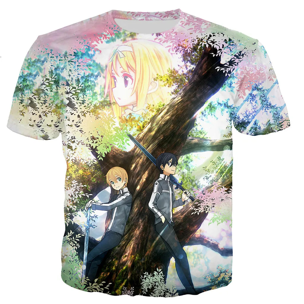 Sword Art Online Kirito Oversized T-Shirt