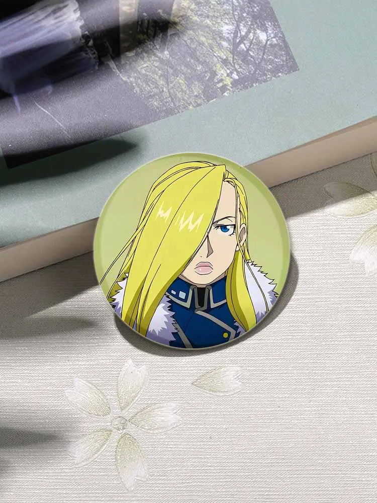 Fullmetal Alchemist Enamel Brooches