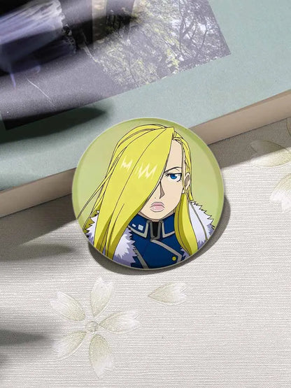 Fullmetal Alchemist Enamel Brooches